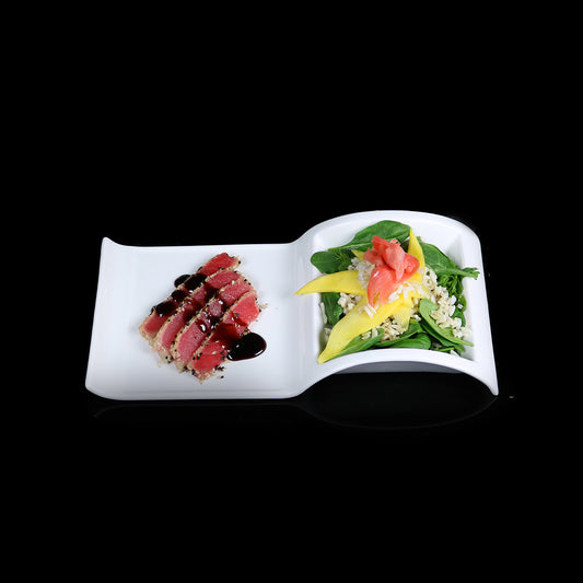 Sectional Salad Plate -Set of 4