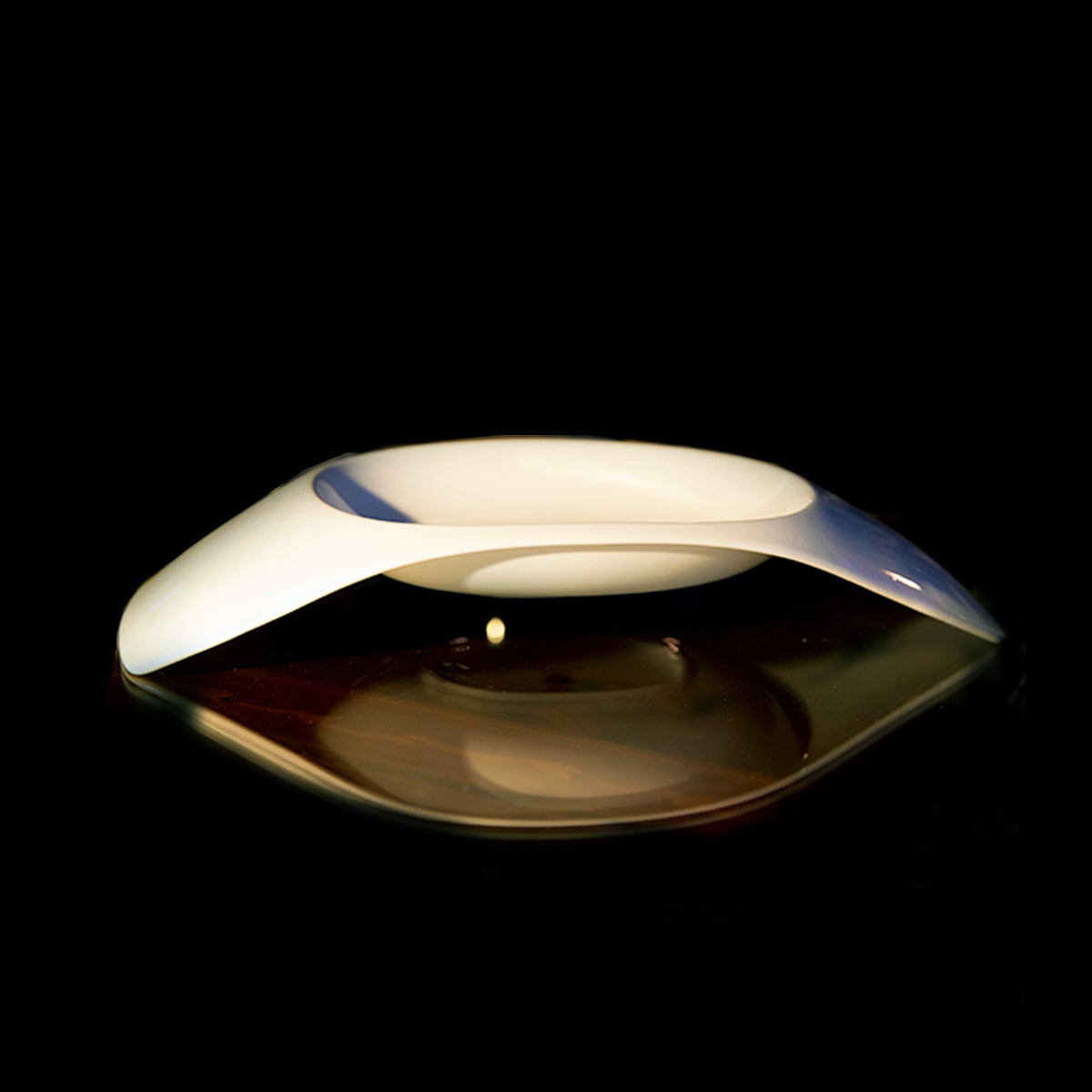 Urban Arched Soup/Appetizer Bridge Plate- Set of 4