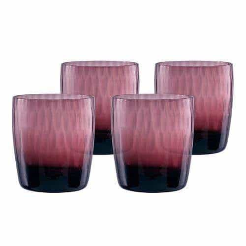 P&S Chiseled Tumbler-Set of 4