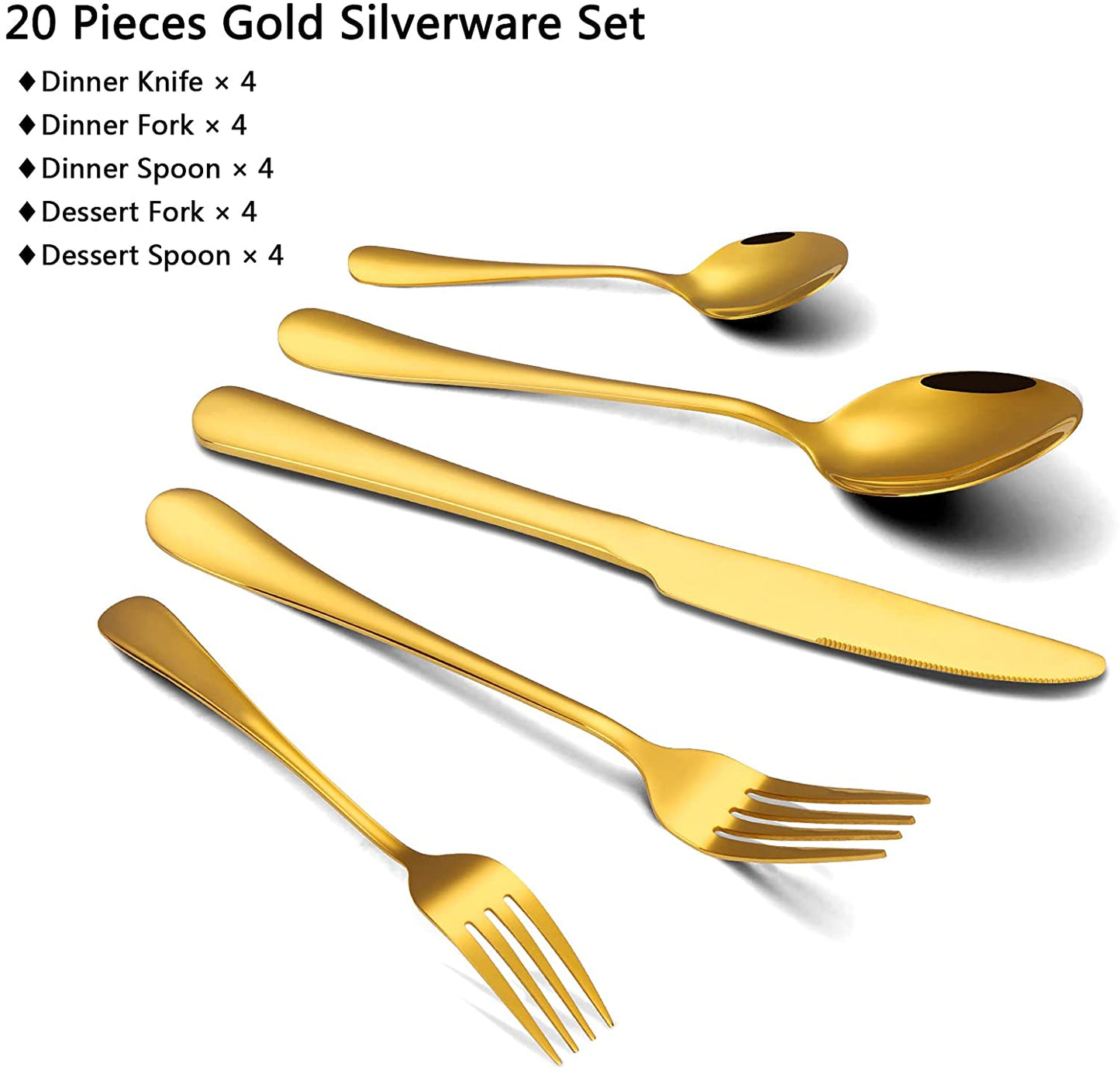 Eclipse Flatware- 20 Piece Set