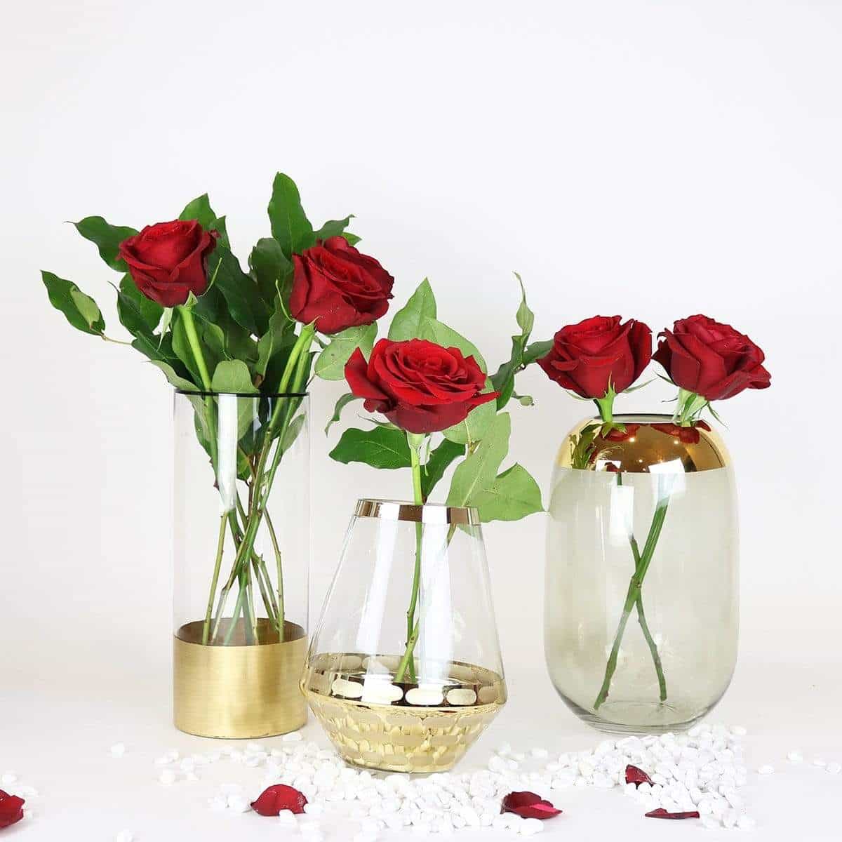 Black Smokey Vase