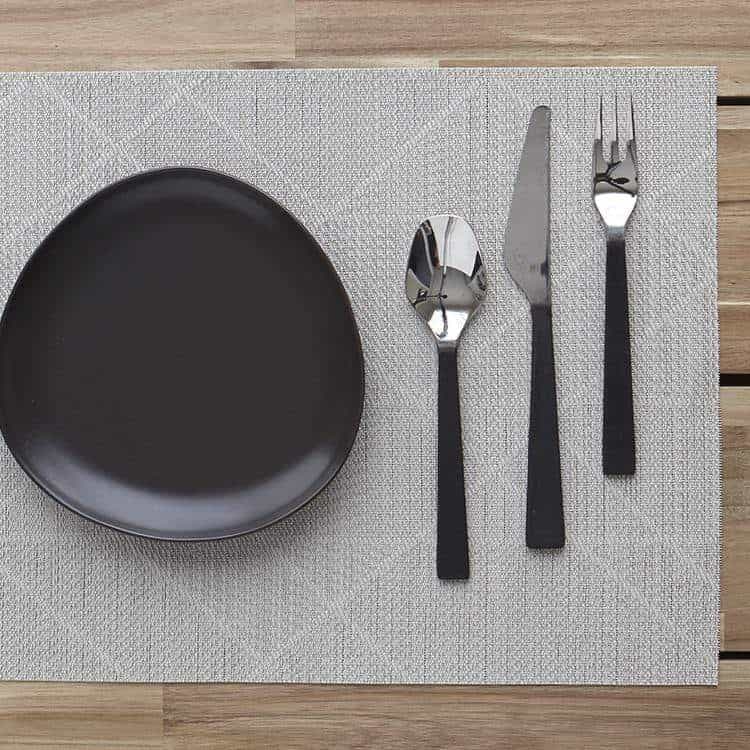 Plata Vinyl Placemat - Beige