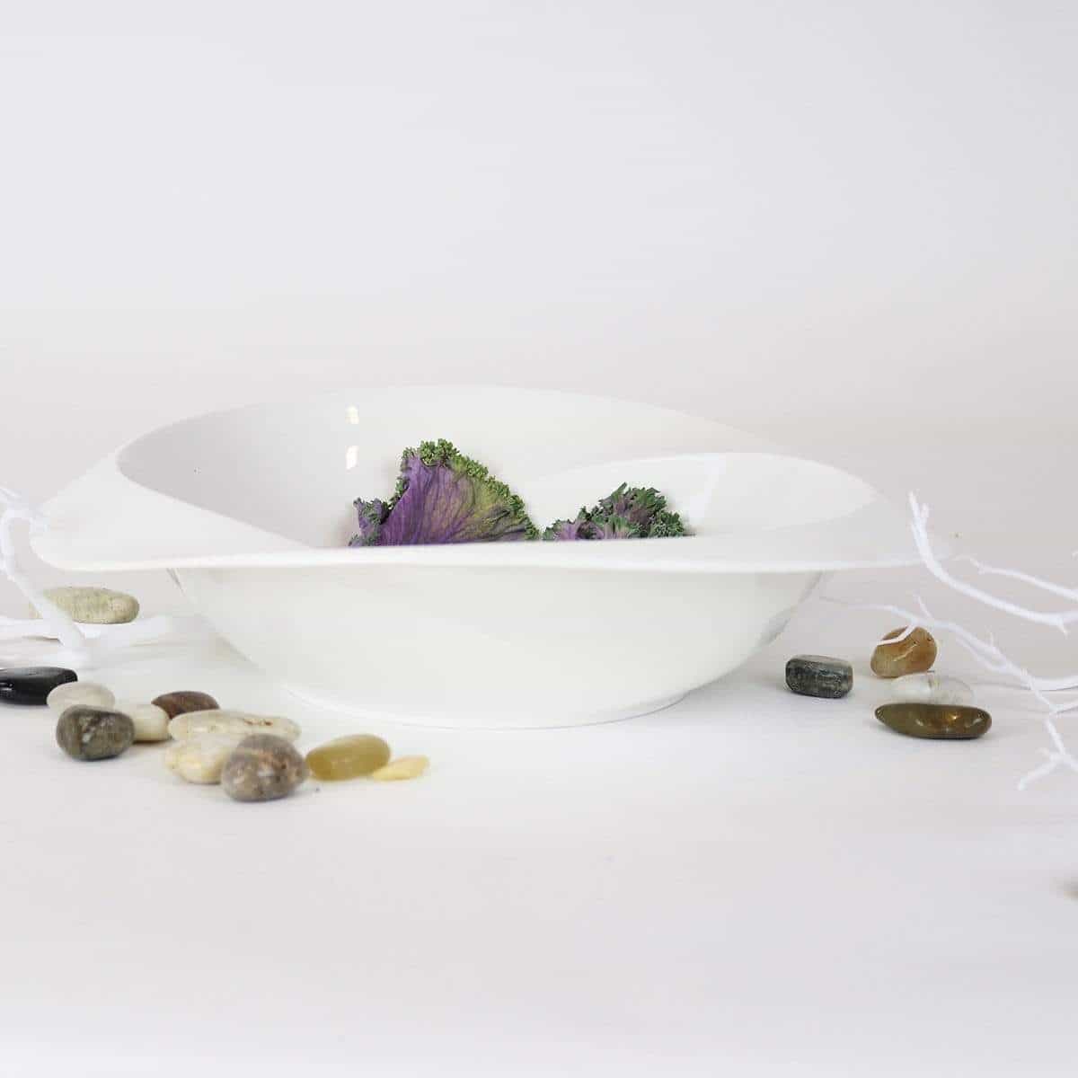 Round Salad Bowl