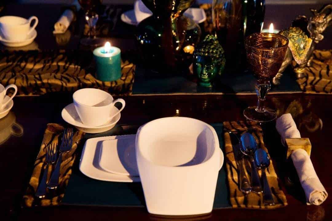 Urban White Porcelain Dinner Plate Set Of 4