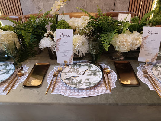 Holiday Glam - Accent Plates