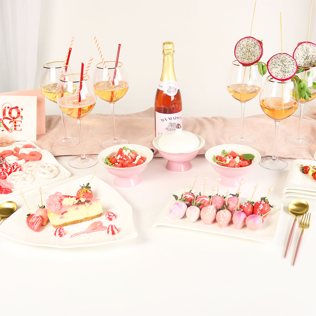 Mouthwatering Tomato Cheese Skewers for a Red Valentine