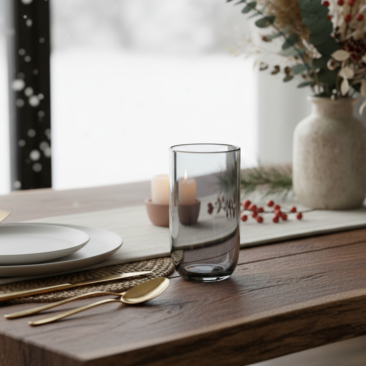 Smoke Tumbler Glass- Set of 4