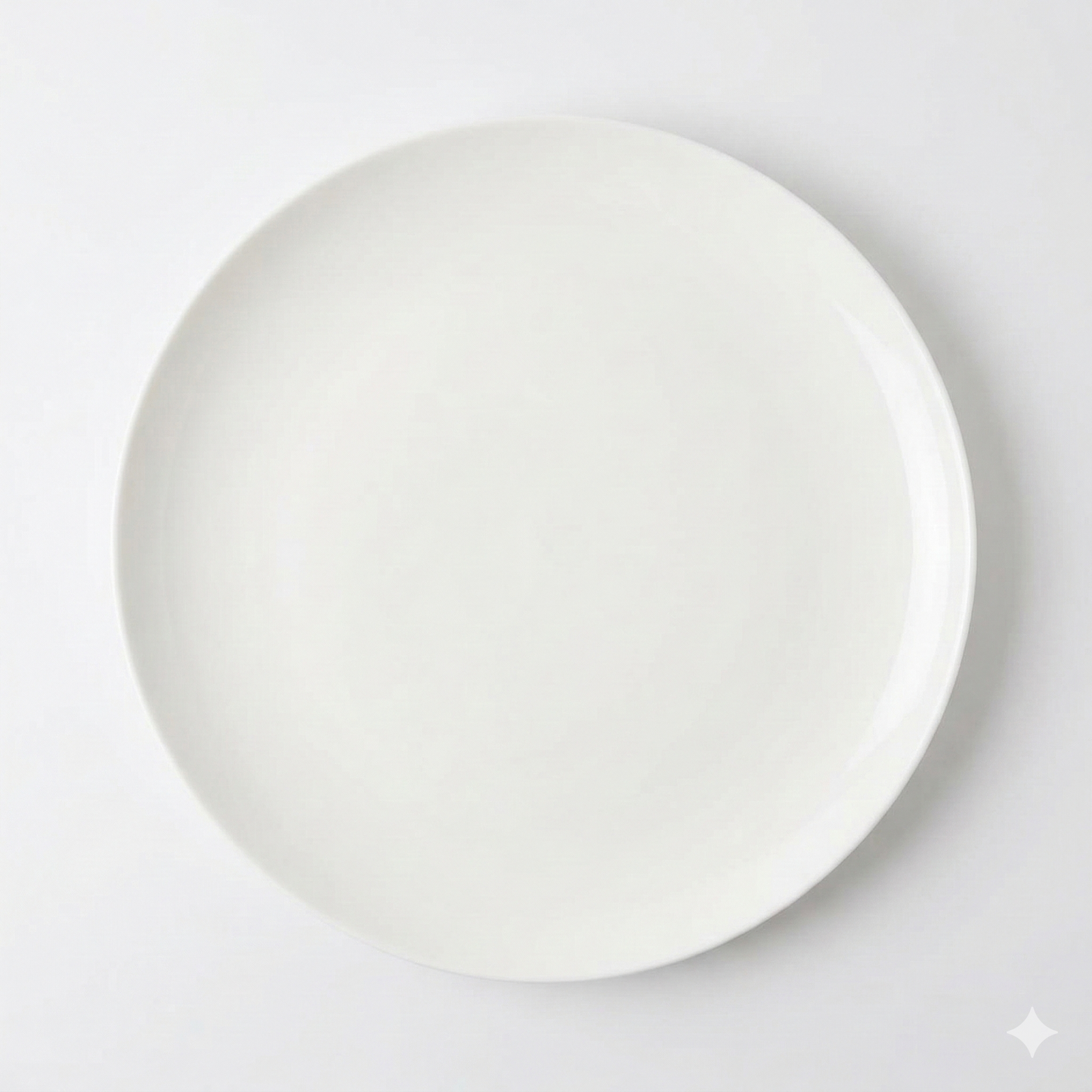 Angelic White Dinner Plates-Set Of 4