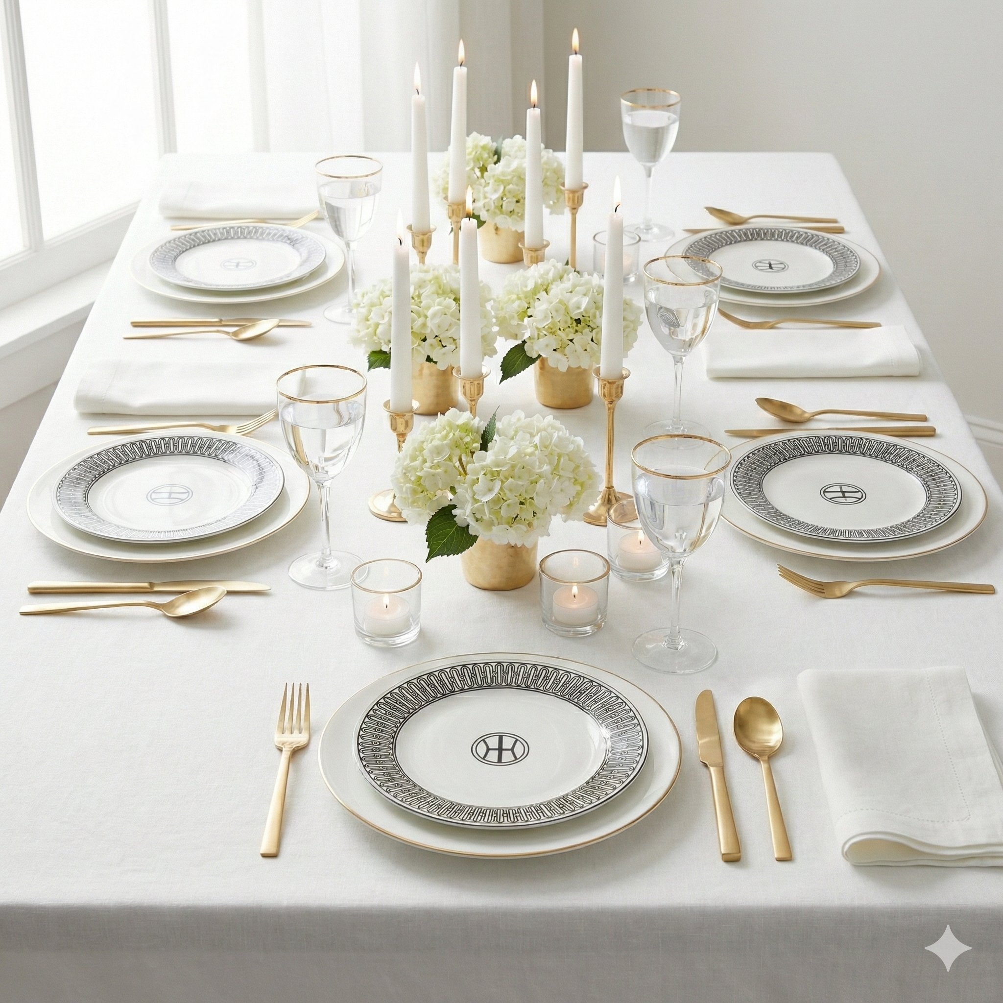 Deco Accent Plate - Set of 4