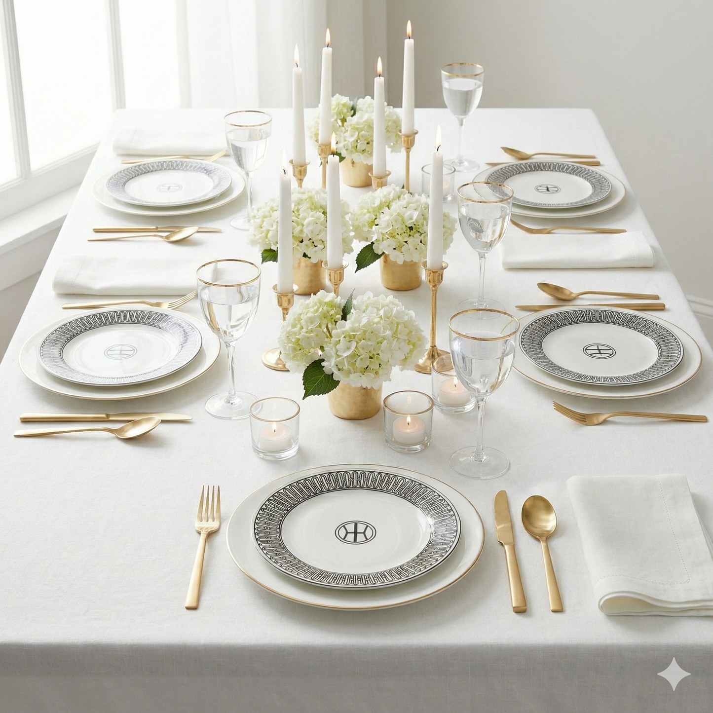 Deco Accent Plate - Set of 4