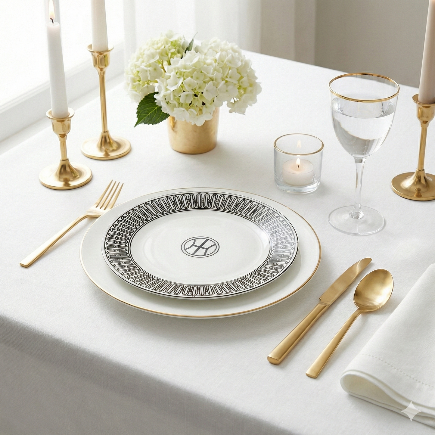 Deco Accent Plate - Set of 4