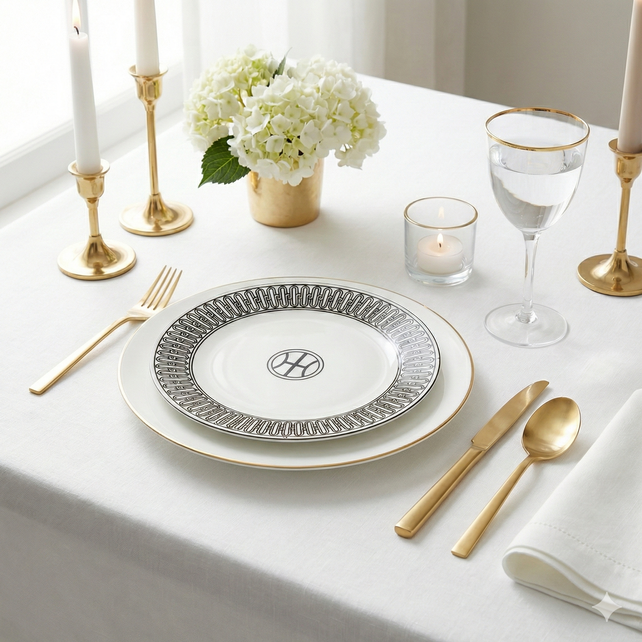 Deco Accent Plate - Set of 4