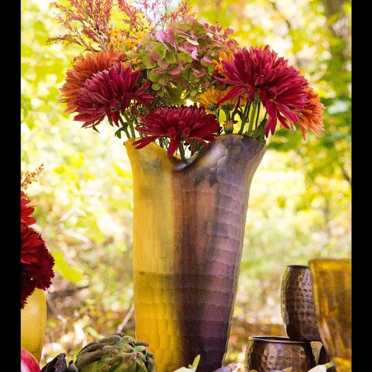 Harvest Plum Vases