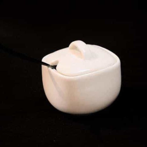 Asian Sugar Bowl with Lid