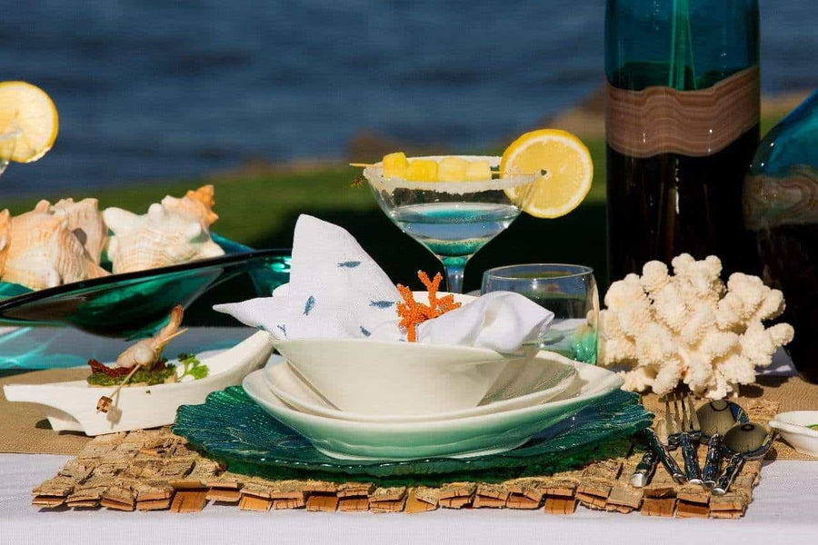 Ocean Bubble Glasses-Set of 4