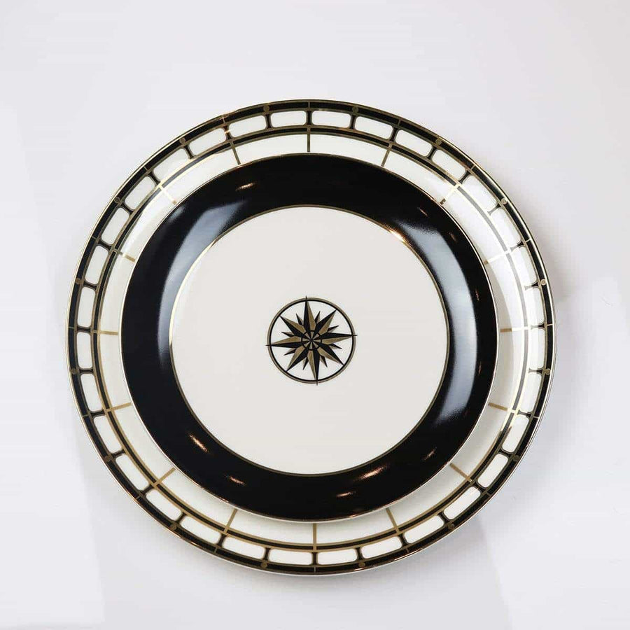 Black Izmir Plate-Set of 4