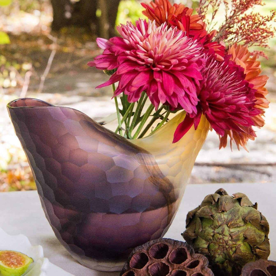 Harvest Plum Vases