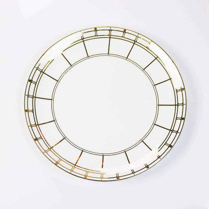 Gold Izmir Dinner Plate-Set of 4
