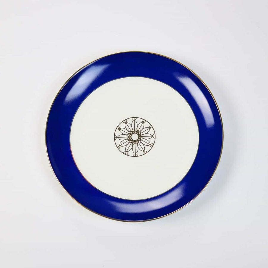 Sapphire Jewel Plate-Set of 4