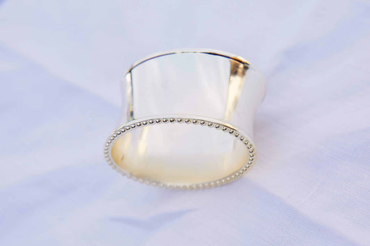 Classic Silver Napkin Ring- set of 4