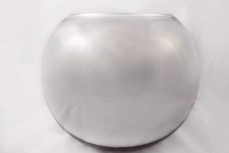 Sensational Silver Round Vase