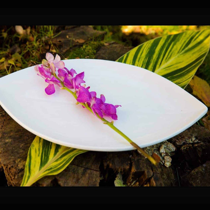 Garden Leaf Shape Salad Plate-Set of 4