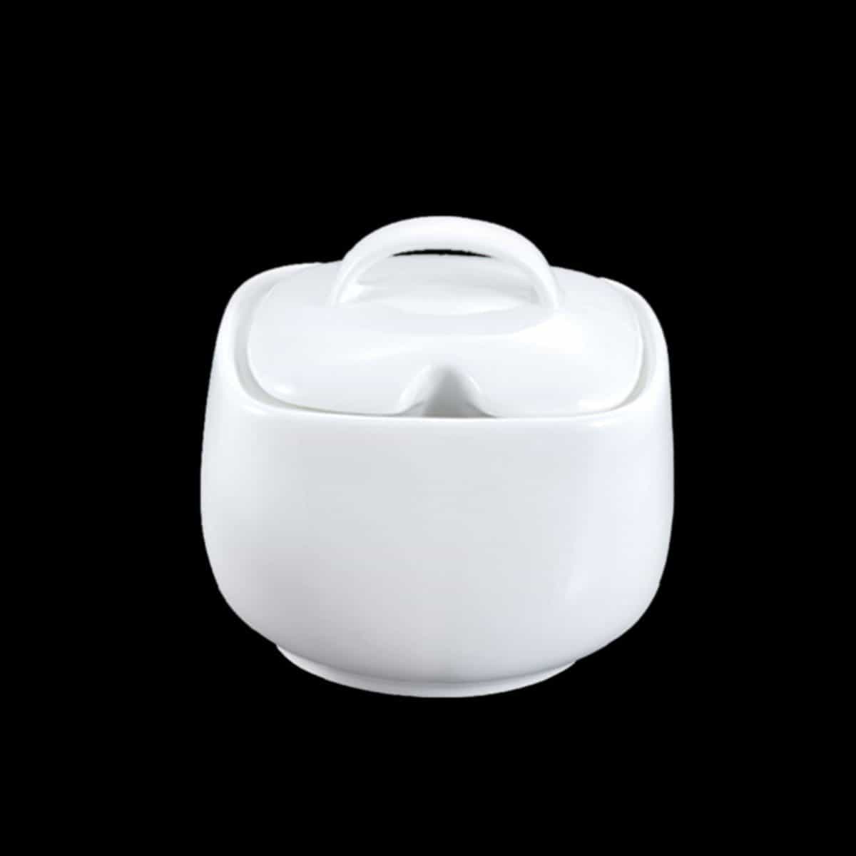 Asian Sugar Bowl with Lid