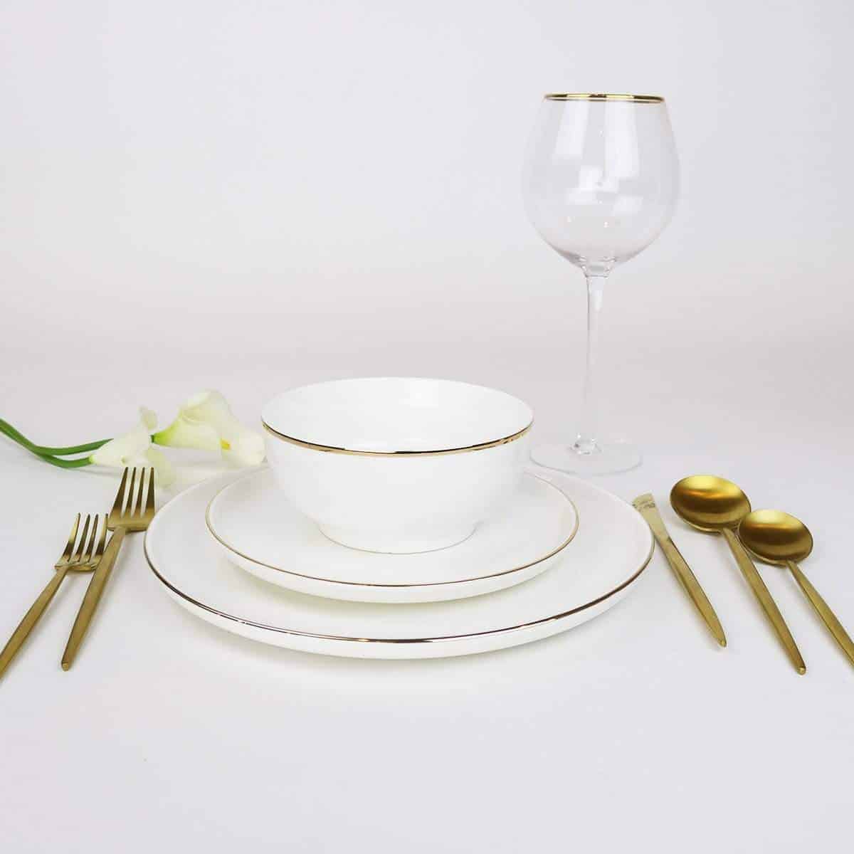 Valentine's Versaille Dinner Plate-Set of 4